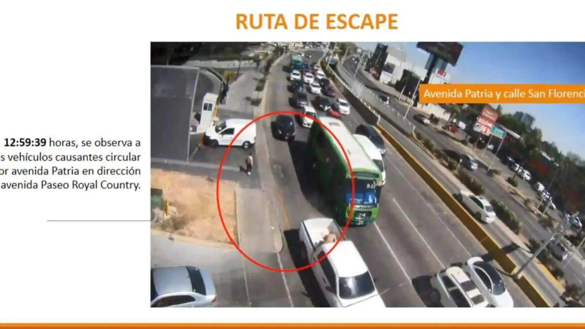 ruta escape- fiscalía